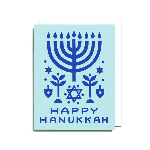 Worthwhile Paper Happy Hanukkah Card