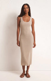 Z Supply Ibiza Sweater Dress in Natural