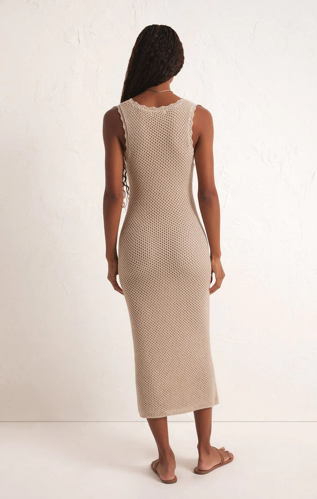 Z Supply Ibiza Sweater Dress in Natural