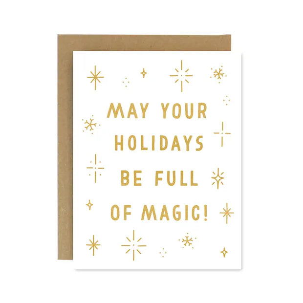 Worthwhile Paper Holiday Magic Card
