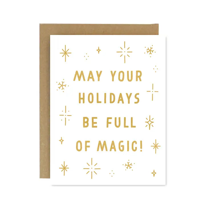 Worthwhile Paper Holiday Magic Card