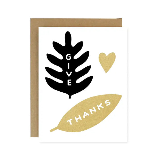 Worthwhile Paper Give Thanks Card