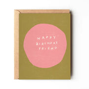 Daydream Prints Happy Birthday Friend Card