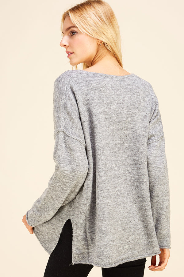 Pinch Arden Sweater in Charcoal