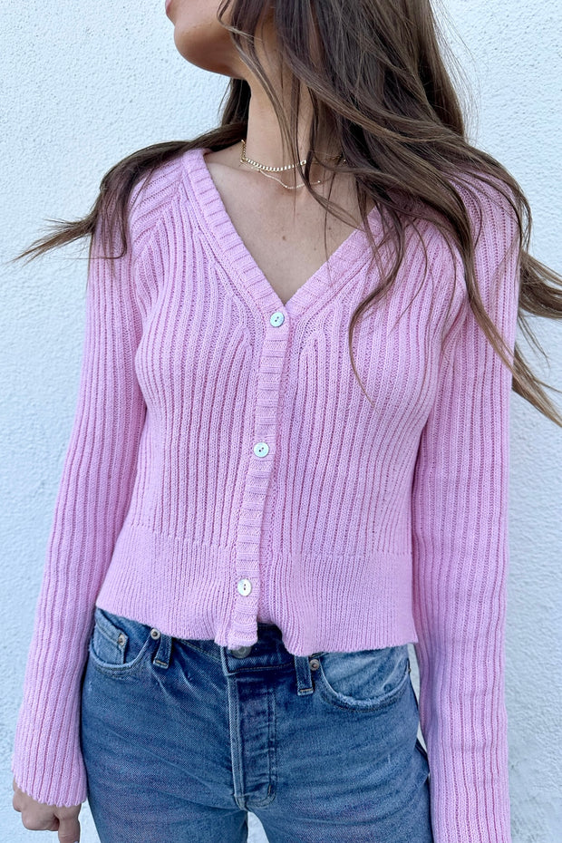 Pinch Lover Sweater in Pink