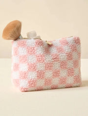 Teddy Pouch Checkered - Large