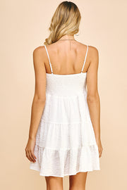 Pinch Daphne Dress in White