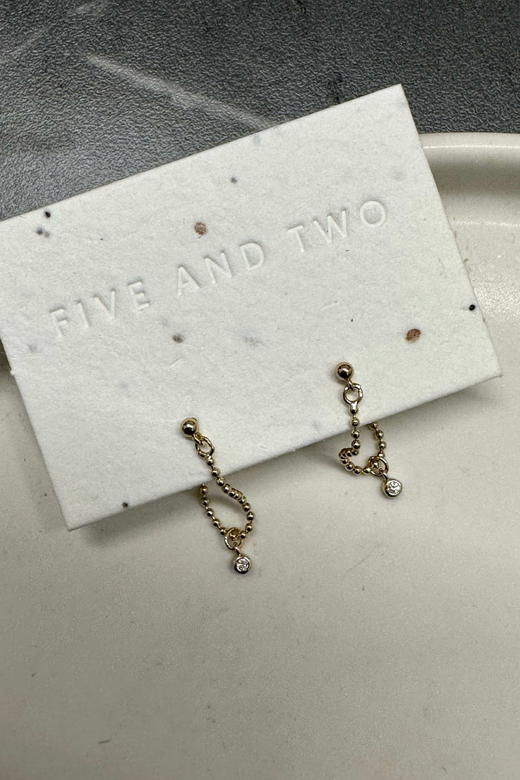 Five and Two Genesis Earrings