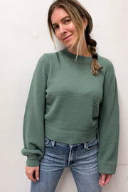 CJ Cruz Claire Sweater in Green