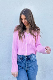 Pinch Lover Sweater in Pink