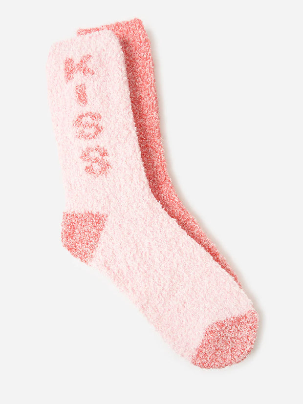 Z Supply 2-Pack Plush Kiss Socks