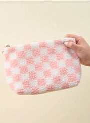 Teddy Pouch Checkered - Large