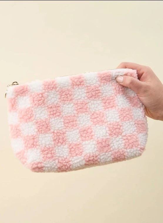 Checkered Pouch - Large