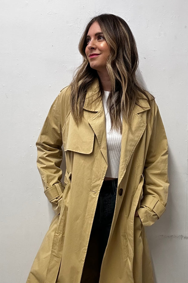 Lost + Wander High Bluff Trench Coat