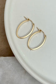 May Martin Stephanie Hoops in Gold