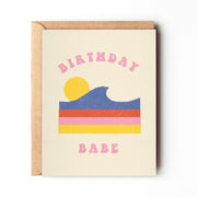 laurenly_daydream_prints_birthday_babe_retro_wave_card