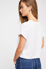 Free People The Perfect Tee in White