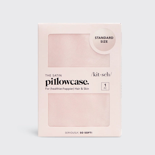 Kitsch Satin Pillowcase in Blush