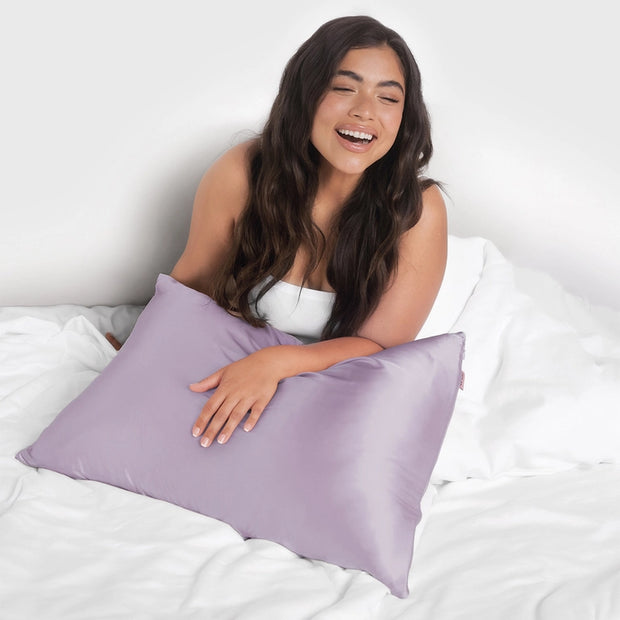 Kitsch Satin Pillowcase in Lavender