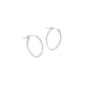 May Martin Stephanie Hoops in Silver