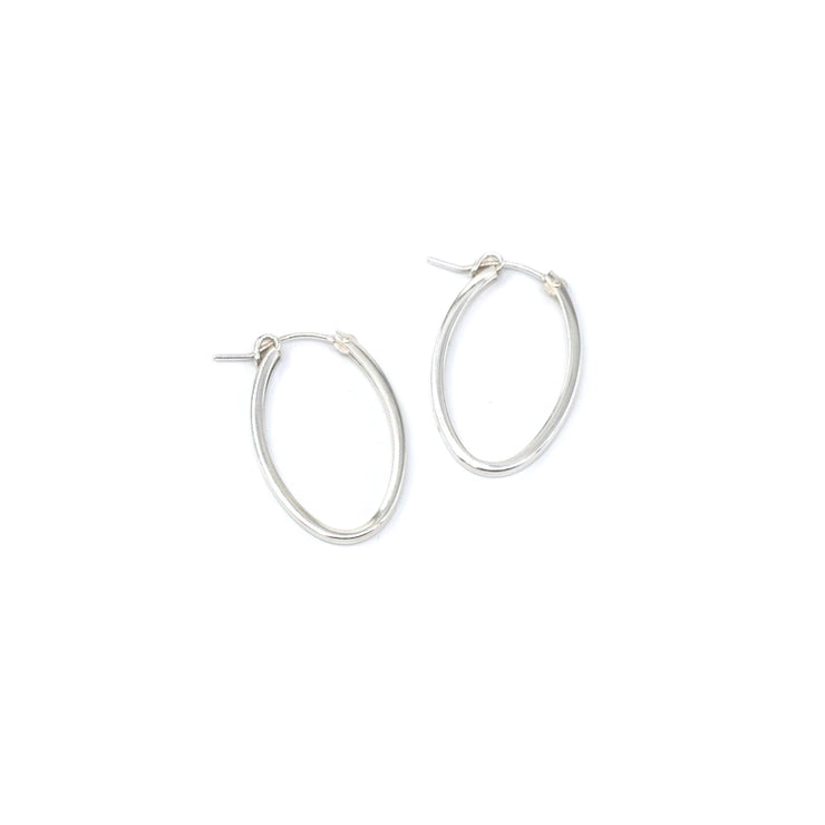 May Martin Stephanie Hoops in Silver