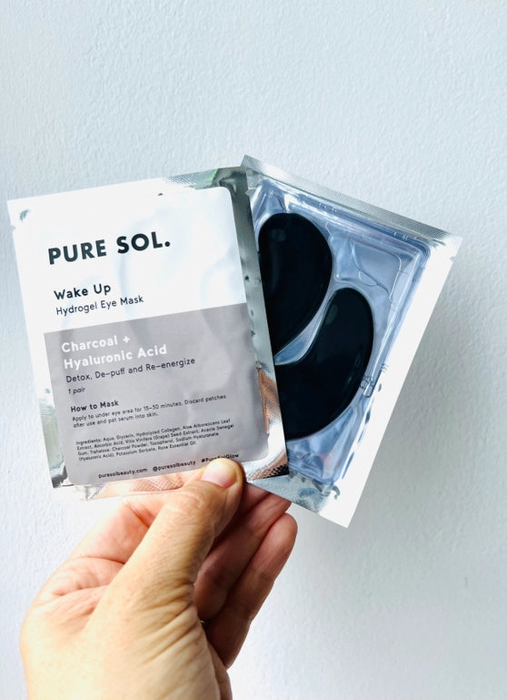 Laurenly Wake Up Charcoal + Hyaluronic Acid Eye Patches