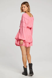 Saltwater Luxe Bisou Dress in Wild Rose