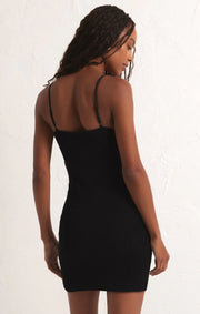 Z Supply Azure Mini Dress in Black