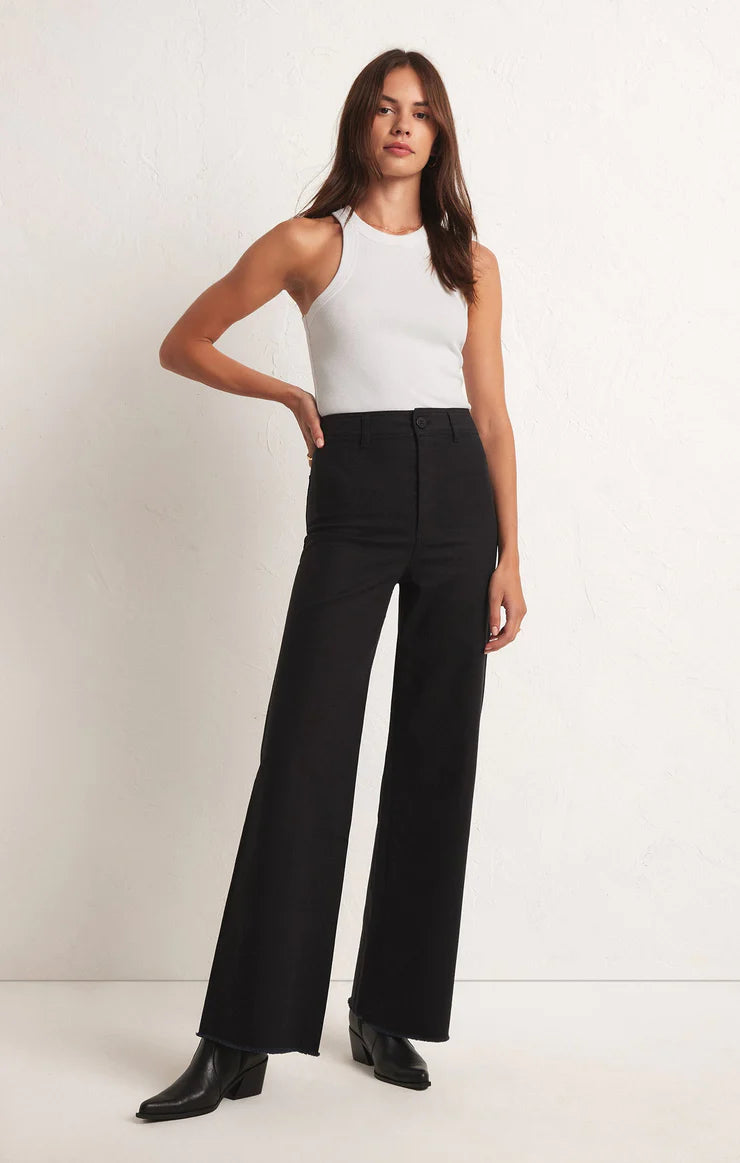 Z Supply Rilynn Twill Pant in Black – Laurenly Boutique
