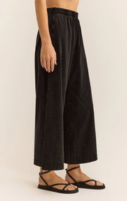 Z Supply Scout Jersey Flare Pant in Black