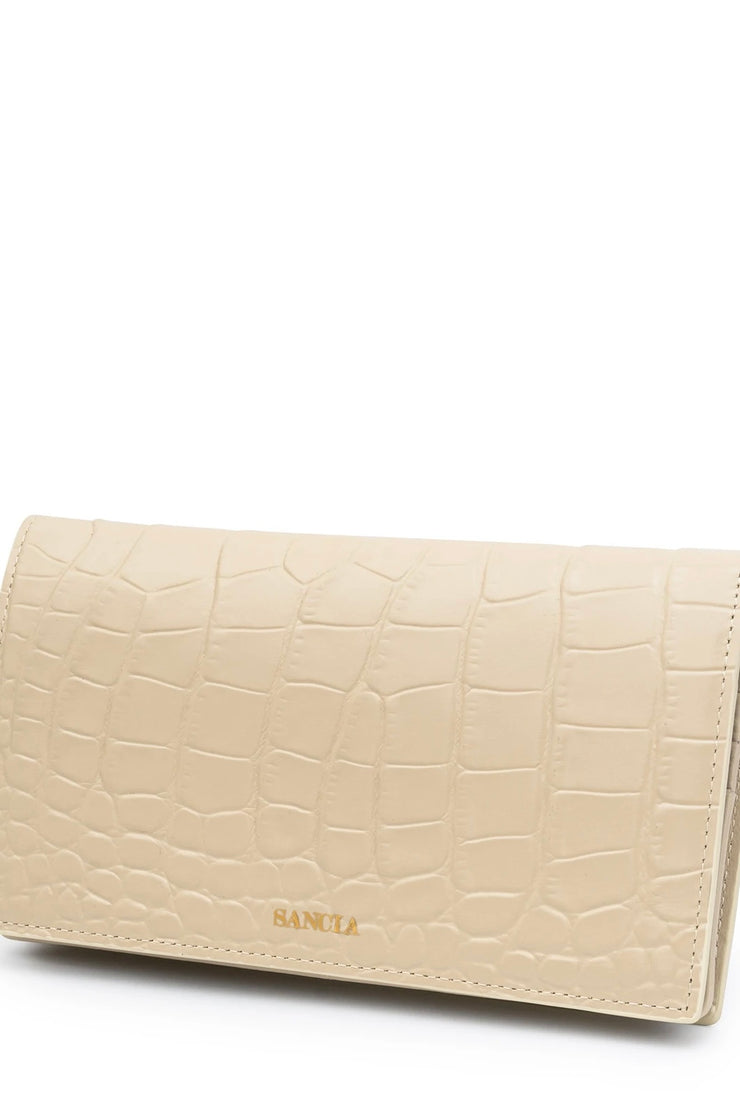 Sancia The Anisa Wallet in Silica Croc