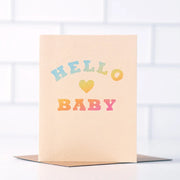 Daydream Prints Hello Baby Card