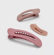 Kitsch Flat Lay Claw Clip Set in Terracotta
