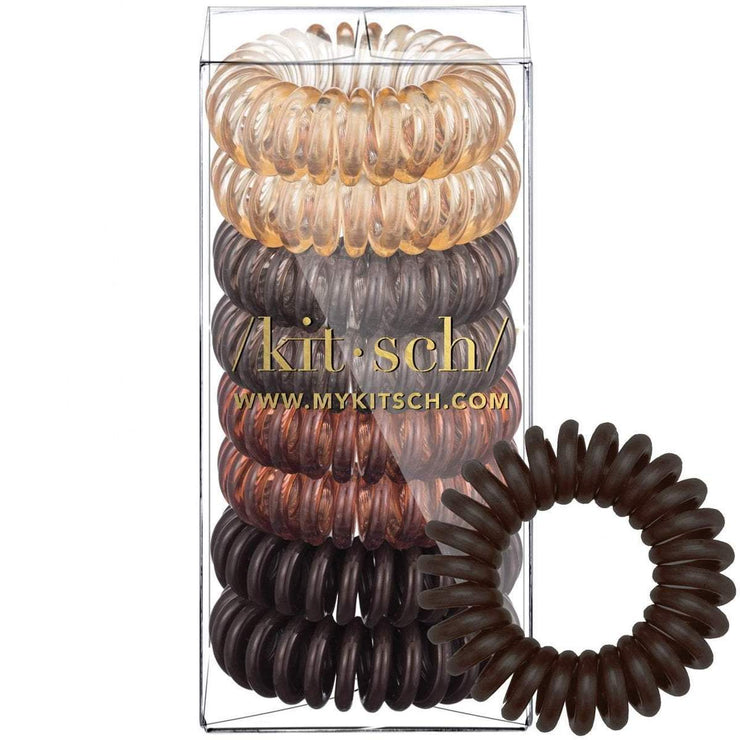 Kitsch 8pc Hair Coils in Brunette