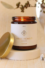 Jax Kelly Amber Candle in White Howlite