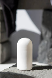 Everlasting Candle Co White Wylie Vase