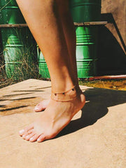 May Martin Five Coin Anklet