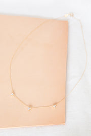 Adina Reyter Three Cluster Chain Necklace