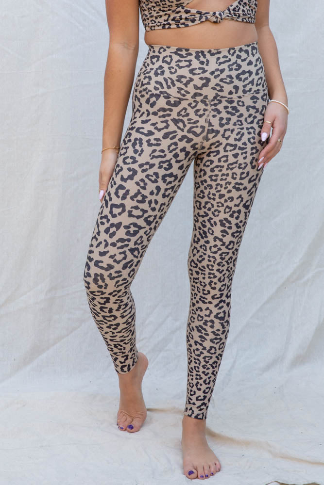 Beach Riot Ayla Legging in Taupe Core Leopard – Laurenly Boutique