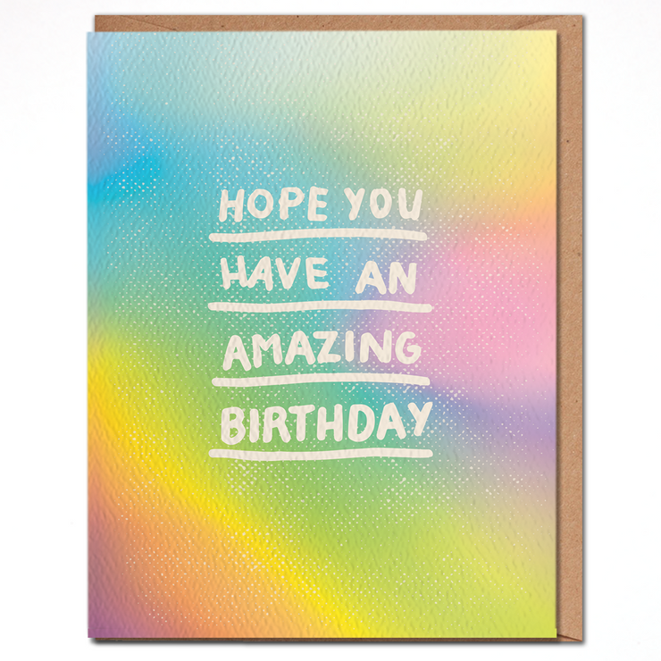 DayDream Prints Amazing Birthday Card