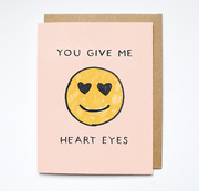 Daydream Prints Heart Eyes Card