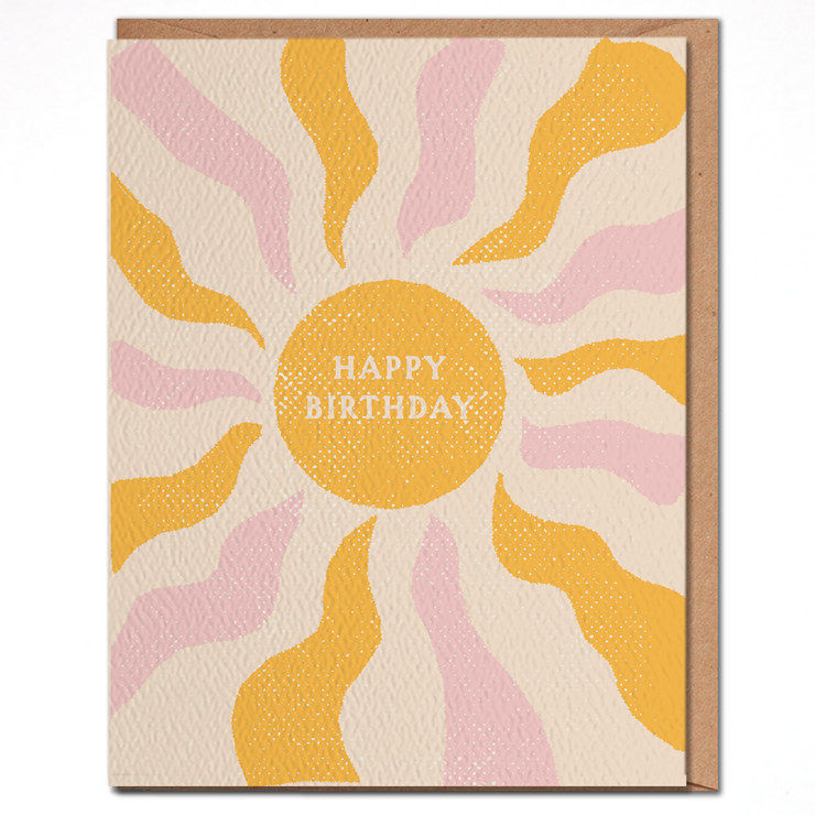 Daydream Prints Happy Birthday Sun