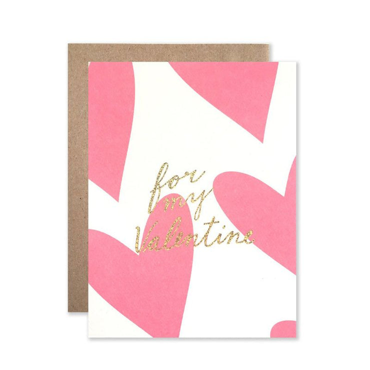 Hartland + Brooklyn For My Valentine with Glitter Foil Card