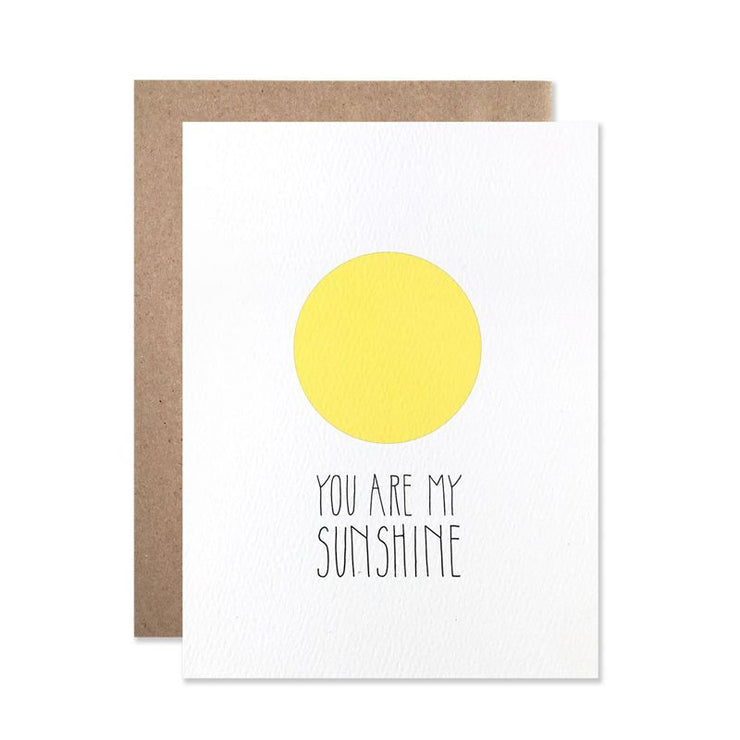 Hartland + Brooklyn You are my Sunshine Card