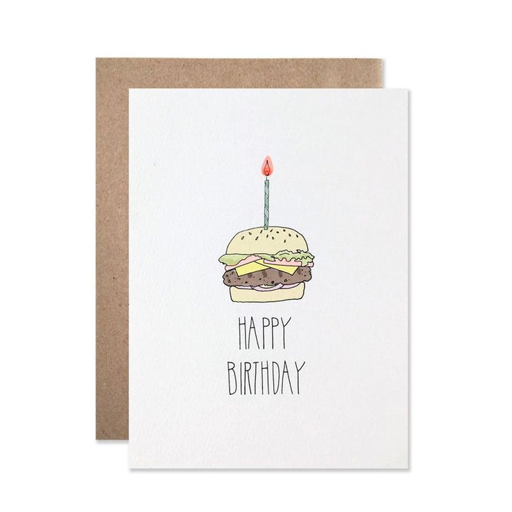 Hartland + Brooklyn Happy Birthday Burger Card