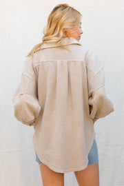 Free People Ruby Jacket in Stone