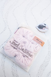 Kitsch Microfiber Towel Scrunchies in Blush