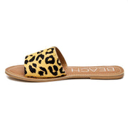 Matisse Cabana Sandal in White Leopard