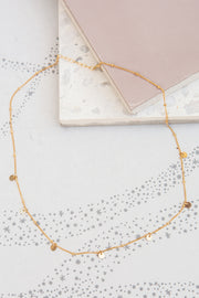 May Martin Dotted Chain with Seven Coin Necklace
