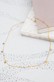 May Martin Dotted Chain with Seven Coin Necklace